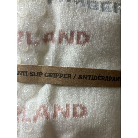 Timberland Women's Cabin Socks 2-Pack – Sherpa Fleece Slipper Socks Cream - Picture 7 of 7